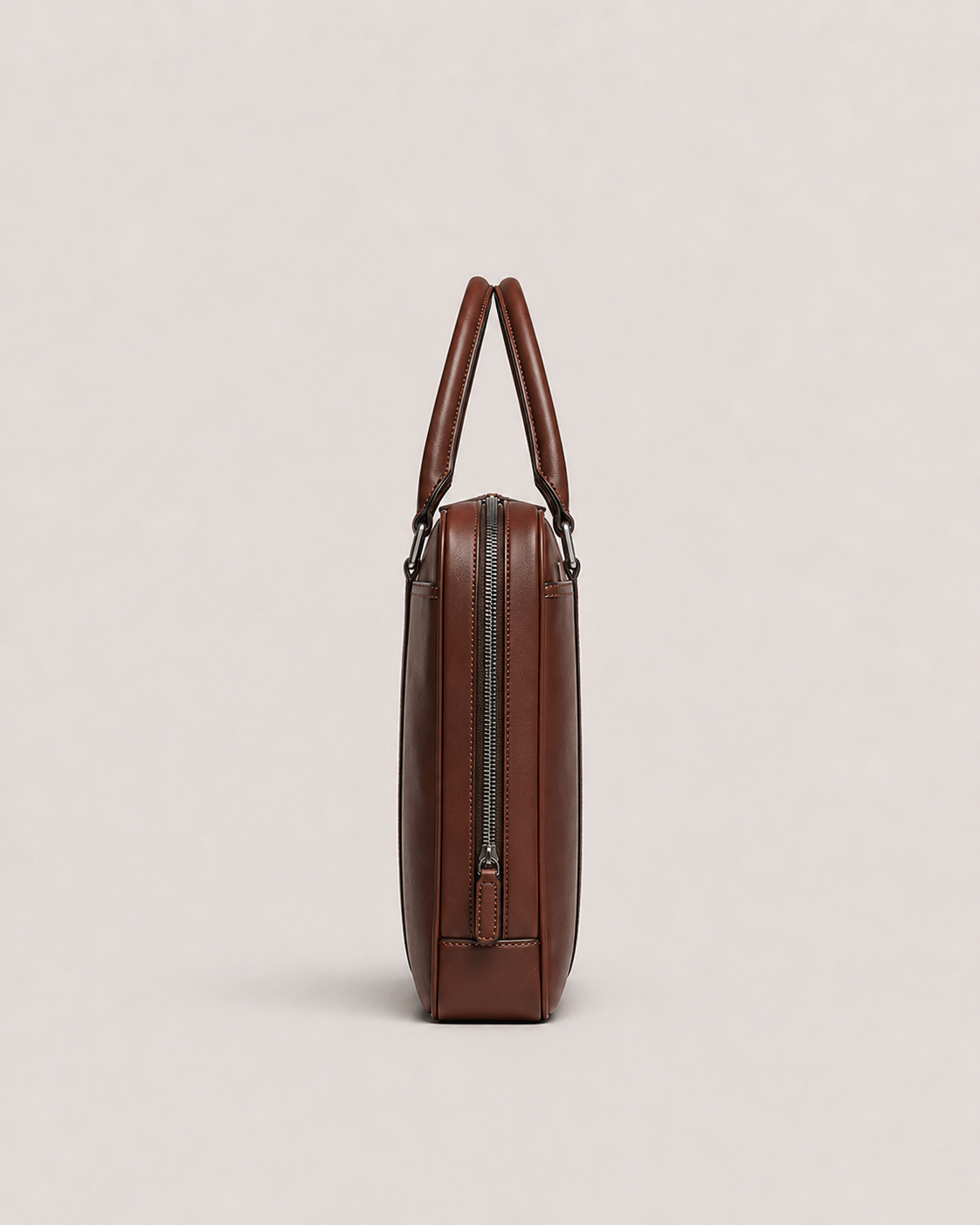 The Signature Briefcase Brown