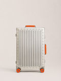 The Aluminum Carry-On Silver / Orange