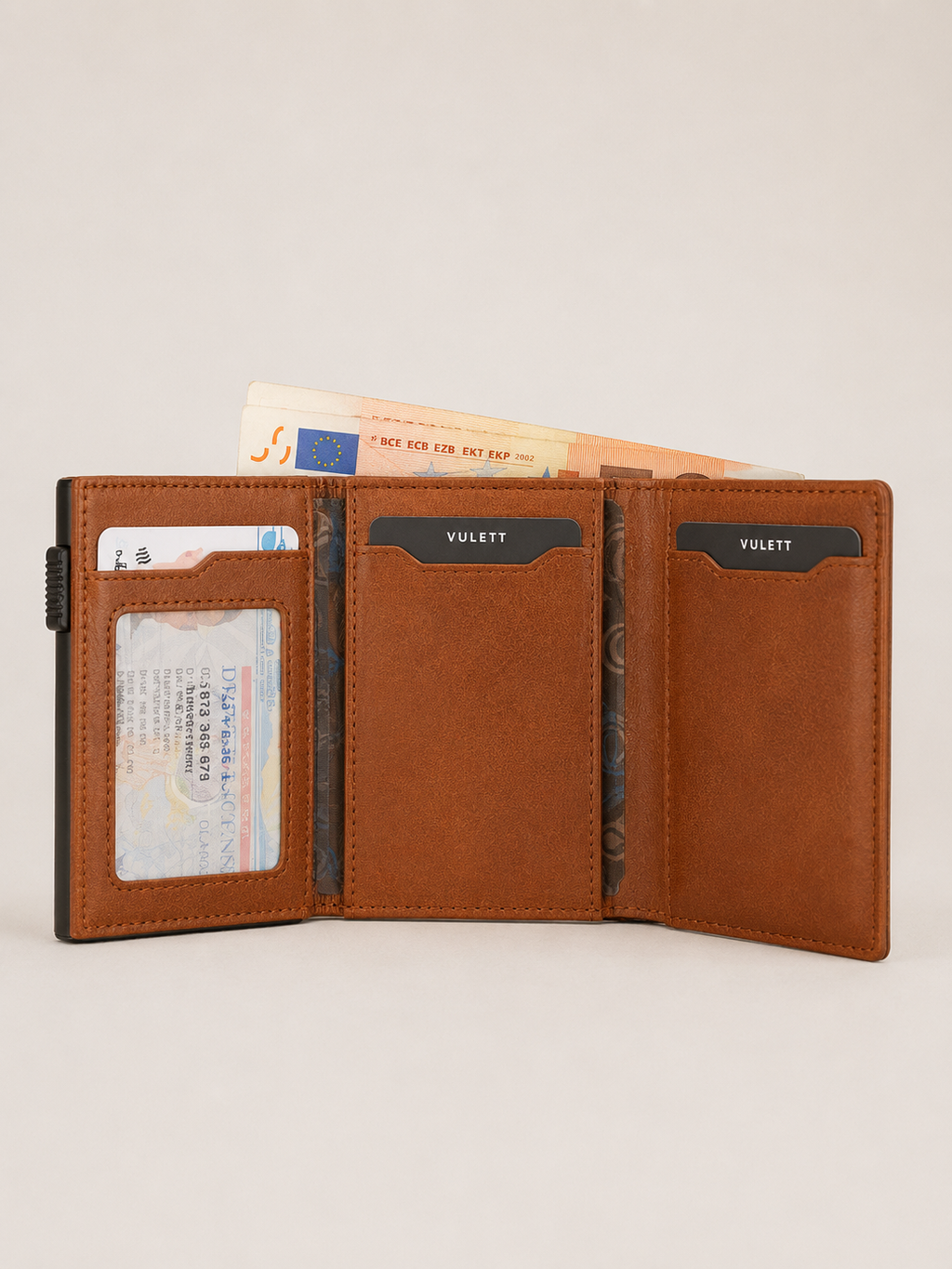 The Sentinel RFID Cardholder Cognac