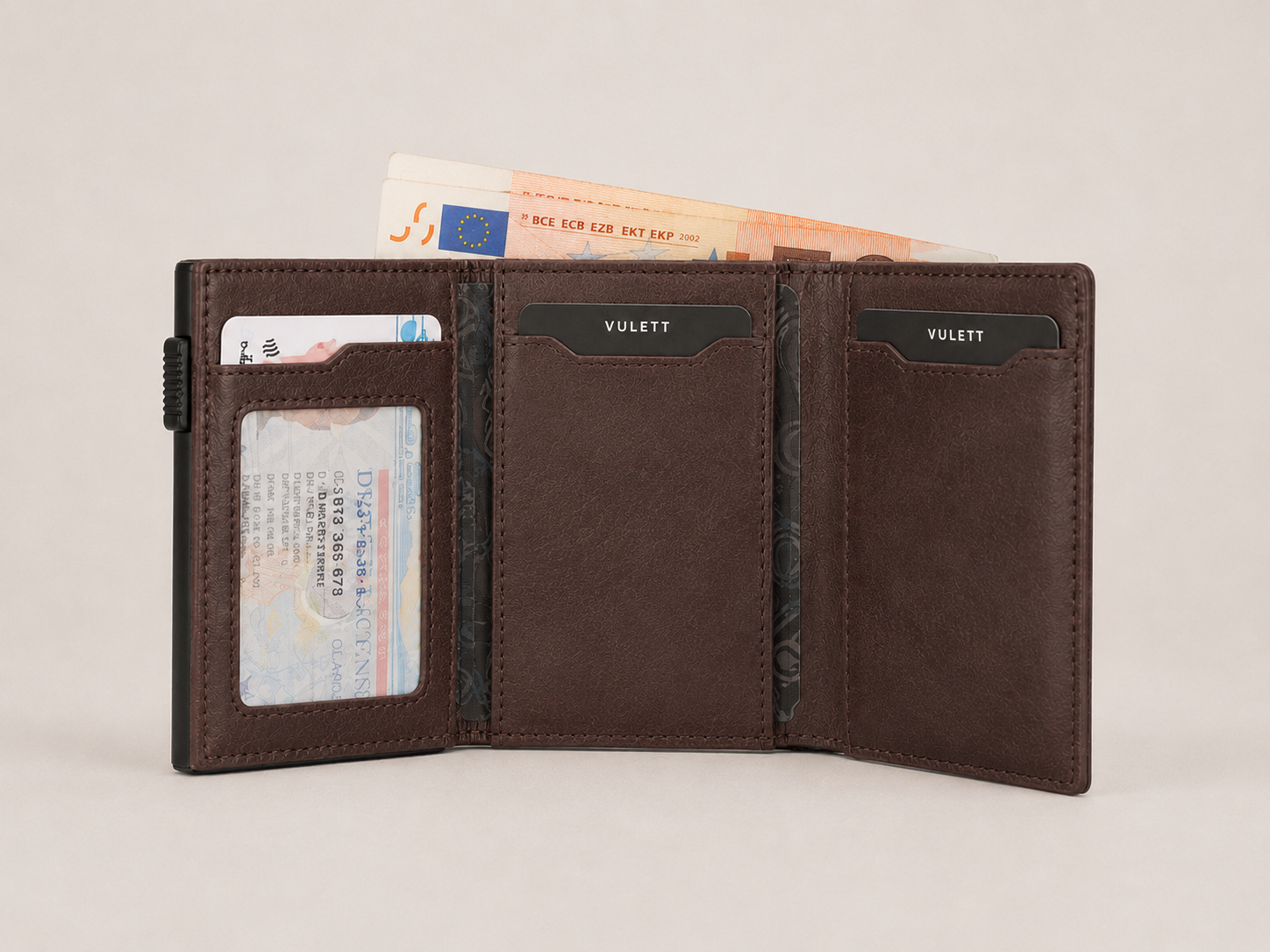 The Sentinel RFID Cardholder Brown