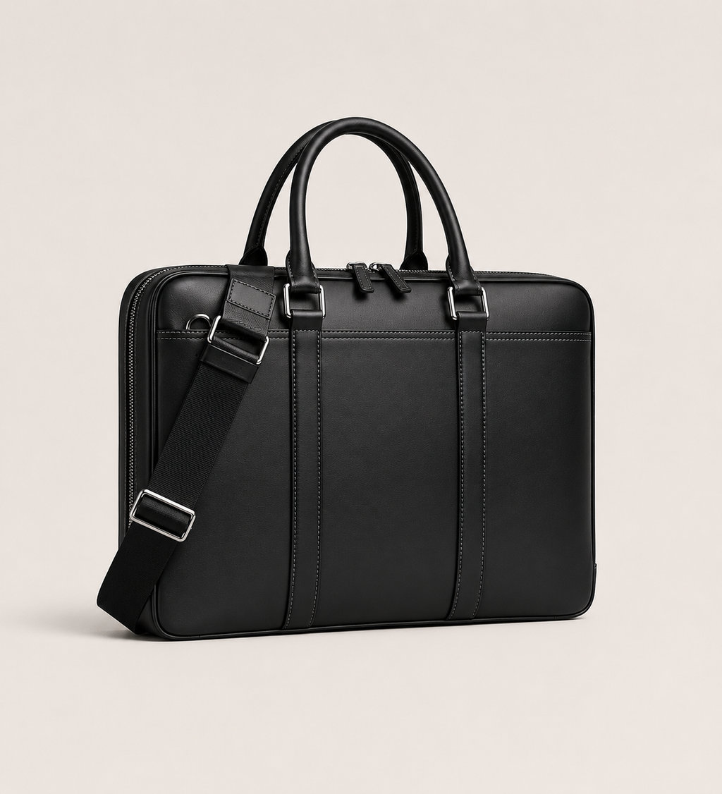 The Signature Briefcase Black